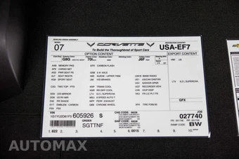 2015 Chevrolet Corvette Z06 Coupe 3LZ - miniatura 45