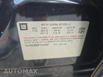 2015 Chevrolet Cruze 1LT 1SD – miniatura 15