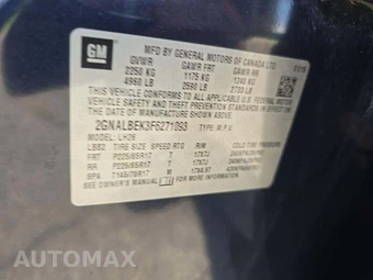 2015 Chevrolet Equinox LT 1LT - miniatura 5