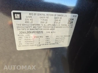 2015 Chevrolet Equinox LT 1LT - miniatura 14