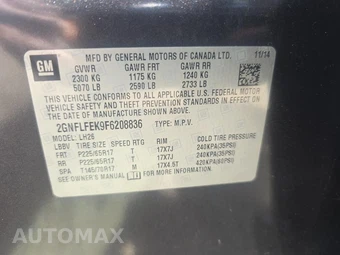 2015 Chevrolet Equinox LT 1LT - miniatura 17