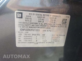 2015 Chevrolet Equinox LT 2LT - miniatura 5