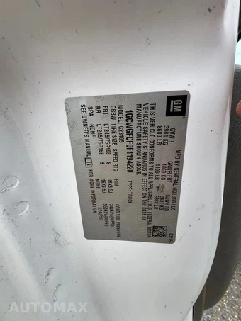 2015 Chevrolet Express 2500 Cargo Van 1WT 135.0" WB - miniatura 16