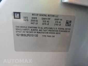 2015 Chevrolet Malibu LS 1LS – miniatura 14