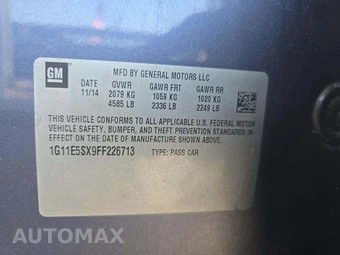 2015 Chevrolet Malibu LT 3LT - miniatura 5