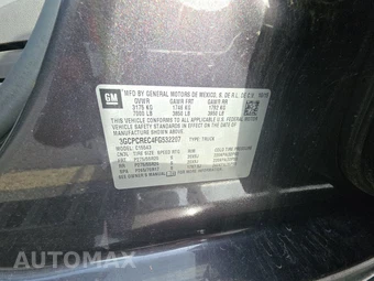 2015 Chevrolet Silverado 1500 LT Crew Cab Short Bed 1LT – miniatura 15