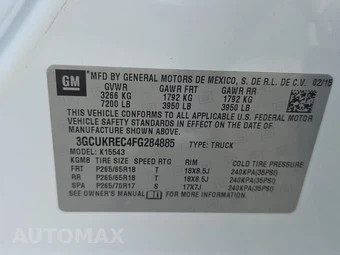 2015 Chevrolet Silverado 1500 LT Crew Cab Short Bed 1LT - miniatura 21