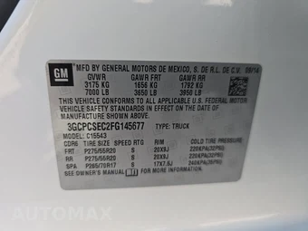 2015 Chevrolet Silverado 1500 LTZ Crew Cab Short Bed 1LZ - miniatura 14