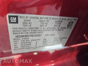 2015 Chevrolet Silverado 1500 LTZ Crew Cab Short Bed 1LZ – miniatura 14