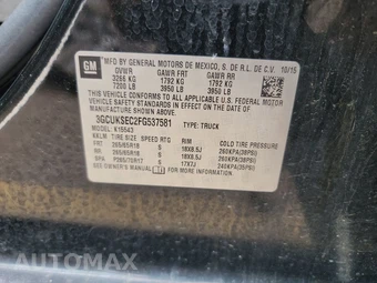 2015 Chevrolet Silverado 1500 LTZ Z71 Crew Cab Short Bed 2LZ - miniatura 14
