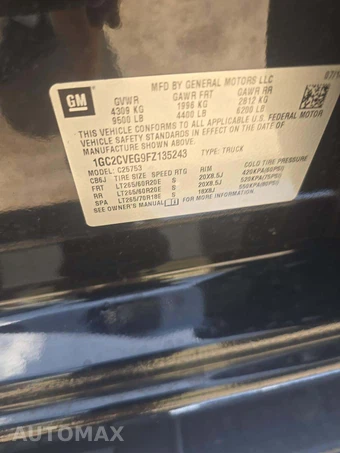 2015 Chevrolet Silverado 2500HD LT Extended Cab Medium Bed 1LT – miniatura 2