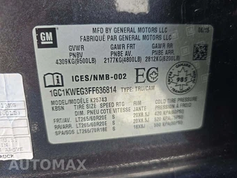 2015 Chevrolet Silverado 2500HD LTZ Crew Cab Medium Bed - miniatura 2