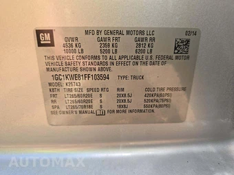 2015 Chevrolet Silverado 2500HD LTZ Crew Cab Medium Bed 1LZ w/Built-In Wi-Fi - miniatura 5