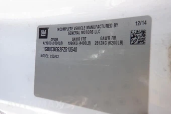 2015 Chevrolet Silverado 2500HD WT Regular Cab Long Bed 1WT w/Built-In Wi-Fi - miniatura 8