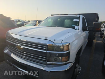 2015 Chevrolet Silverado 3500HD Cab Chassis WT Regular Cab 1WT w/Built-In Wi-Fi DRW
