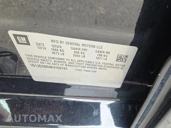 2015 Chevrolet Sonic LT Hatchback 1SD – miniatura 17