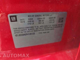 2015 Chevrolet Sonic LT Sedan 1SD - miniatura 6