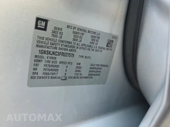 2015 Chevrolet Suburban LT 1LT - miniatura 15