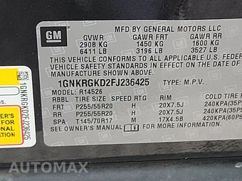 2015 Chevrolet Traverse LT 1LT – miniatura 15