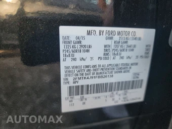 2015 Ford Edge SEL – miniatura 13