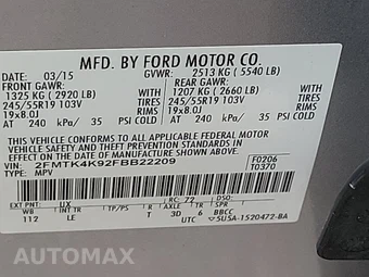 2015 Ford Edge Titanium - miniatura 14