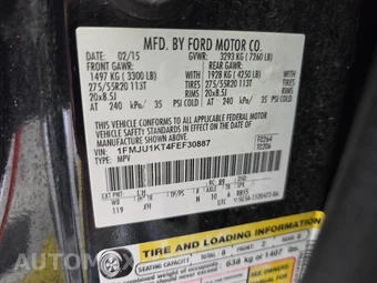 2015 Ford Expedition Limited – miniatura 12