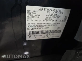 2015 Ford Explorer Limited - miniatura 17