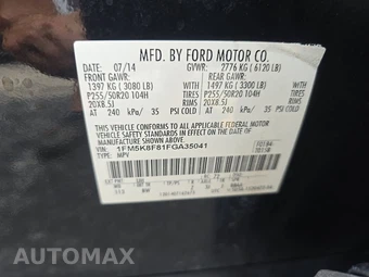 2015 Ford Explorer Limited – miniatura 15