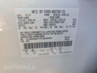 2015 Ford Explorer Sport - miniatura 5