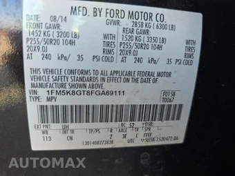 2015 Ford Explorer Sport - miniatura 15