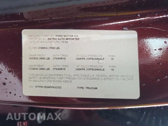 2015 Ford F-150 King Ranch Crew Cab Medium Bed - miniatura 14