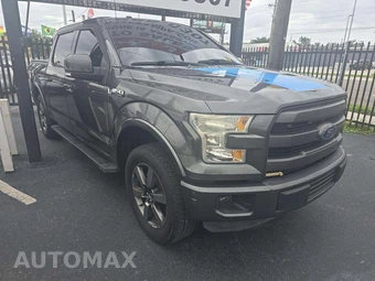 2015 Ford F-150 Lariat Crew Cab Short Bed - miniatura 4