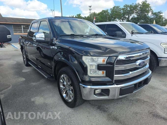 2015 Ford F-150 Lariat Crew Cab Short Bed - miniatura 4