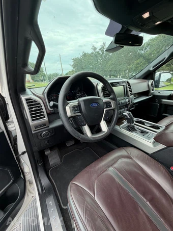2015 Ford F-150 Platinum Crew Cab Short Bed - miniatura 13