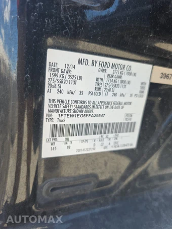 2015 Ford F-150 Platinum Crew Cab Short Bed - miniatura 21