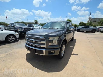 2015 Ford F-150 Platinum Crew Cab Short Bed