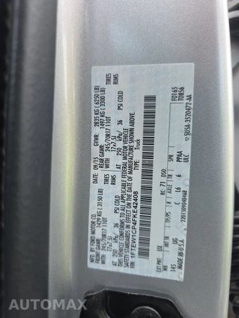 2015 Ford F-150 XLT Crew Cab Short Bed – miniatura 14