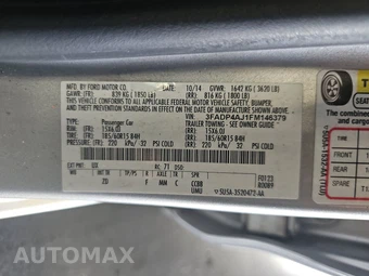 2015 Ford Fiesta S Sedan – miniatura 14