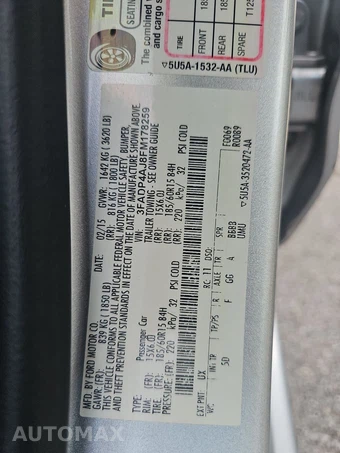 2015 Ford Fiesta S Sedan - miniatura 14