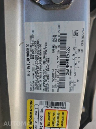 2015 Ford Fusion SE - miniatura 14