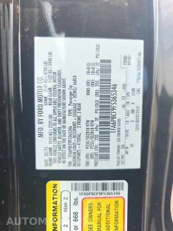 2015 Ford Mustang GT Premium Coupe - miniatura 17