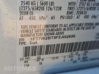 2015 Ford Super Duty F-250 Platinum Crew Cab Medium Bed - miniatura 5