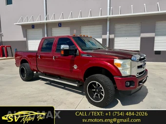 2015 Ford Super Duty F-250 Platinum Crew Cab Medium Bed - samochód z USA z aukcji Manheim, oferta Kup Teraz w AUTOMAX