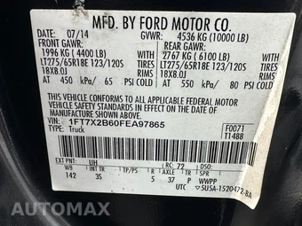 2015 Ford Super Duty F-250 XLT Extended Cab Medium Bed w/Rear Doors - miniatura 34