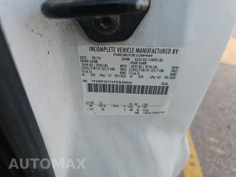 2015 Ford Super Duty F-350 Cab Chassis XL Regular Cab DRW - miniatura 13