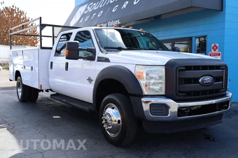 2015 Ford Super Duty F-450 Cab Chassis XL Crew Cab DRW - samochód z USA z aukcji Manheim, oferta Kup Teraz w AUTOMAX