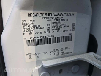 2015 Ford Super Duty F-450 Cab Chassis XL Crew Cab DRW - miniatura 5