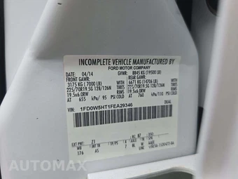 2015 Ford Super Duty F-550 Cab Chassis XL Crew Cab DRW - miniatura 5