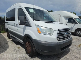 2015 Ford Transit 150 Passenger Wagon XLT w/RH Sliding Door Medium Roof 130.0" WB - miniatura 3