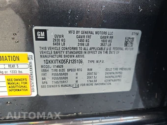 2015 GMC Acadia Denali 5SA – miniatura 15